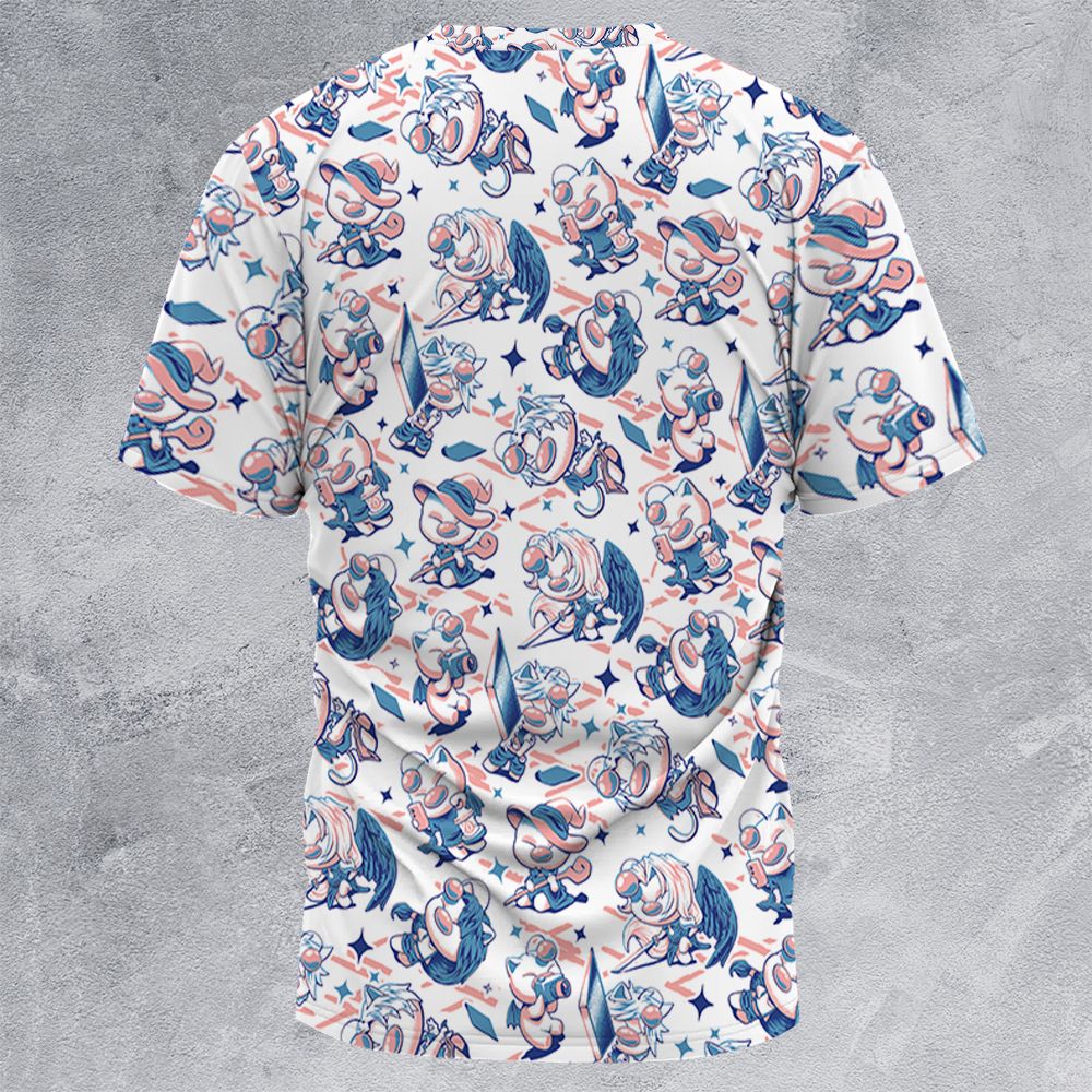 All-Over Print Unisex T-Shirt - XMPLBXXH -  - 4