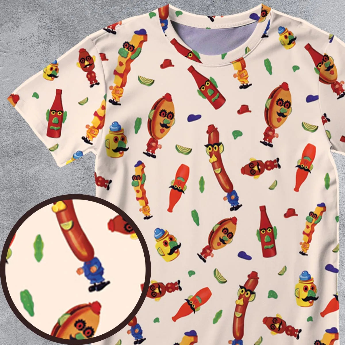 All-Over Print Unisex T-Shirt - 4J642VX5