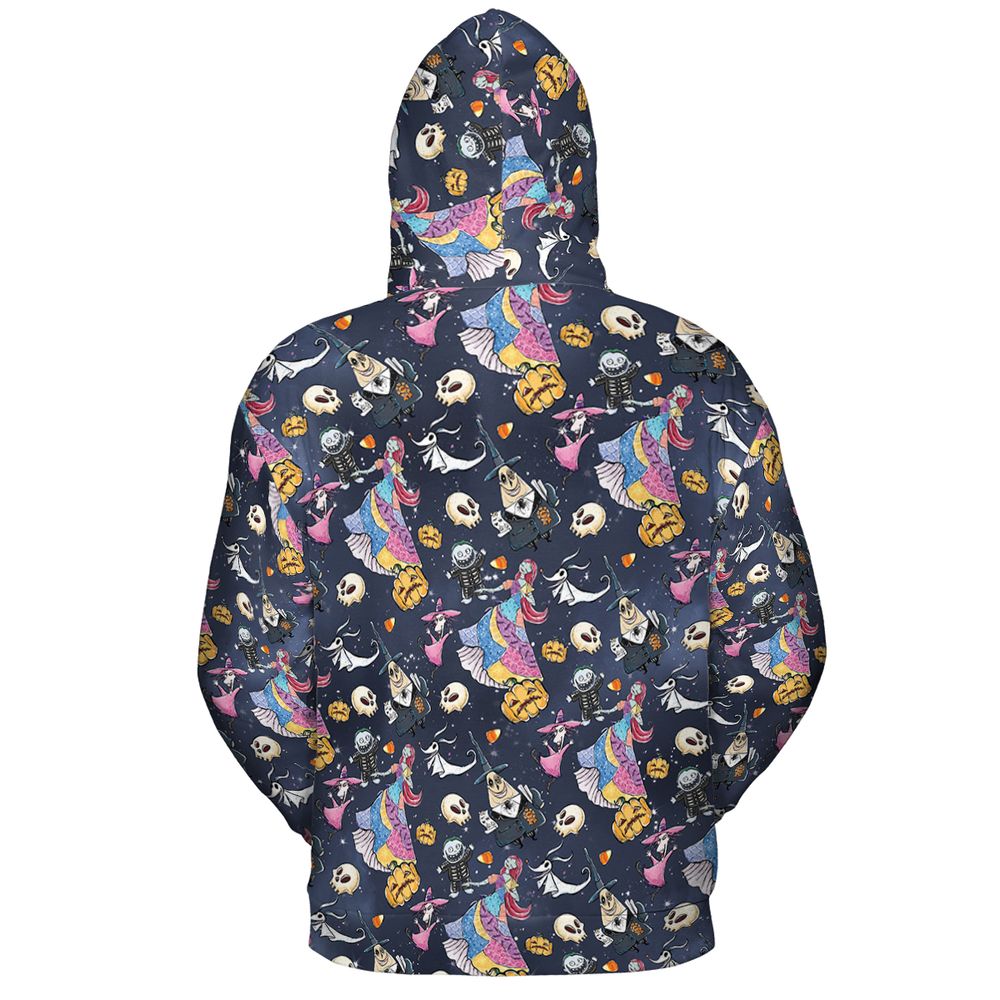 All-over Print Hoodie - KTUJ8ME9 -  - 4