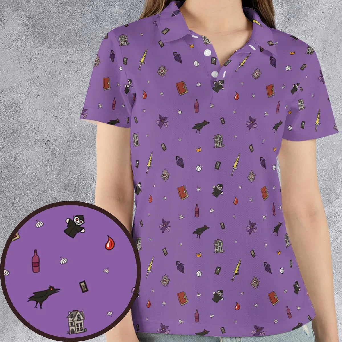 AOP Men/Women Polo Shirt - WGP43DEZ