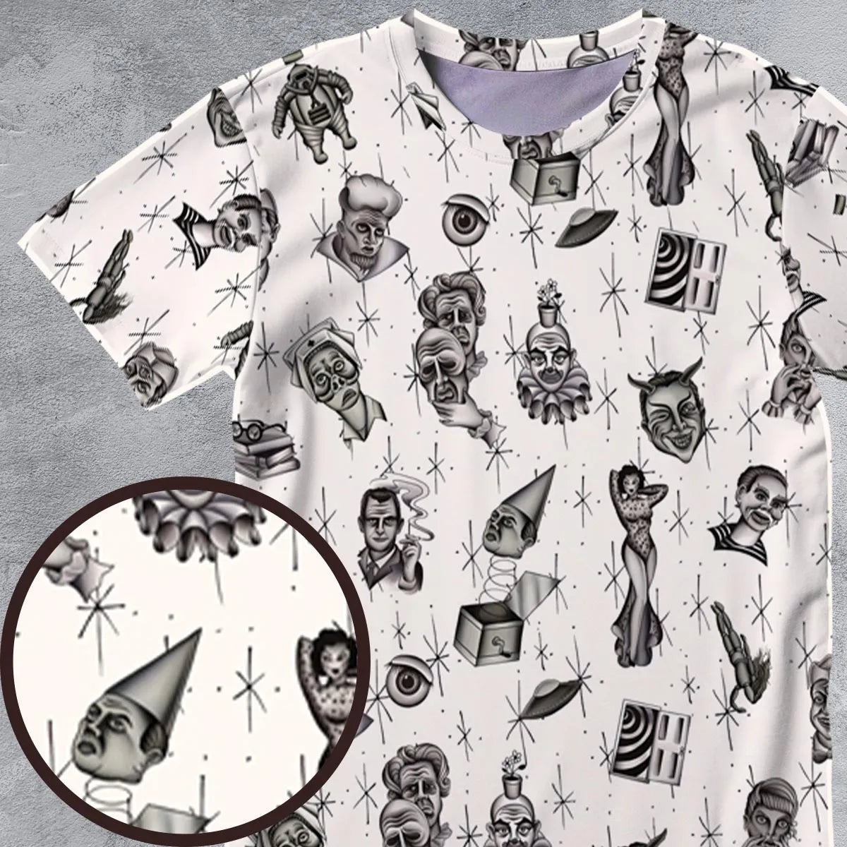All-Over Print Unisex T-Shirt - 9BN4AHVU