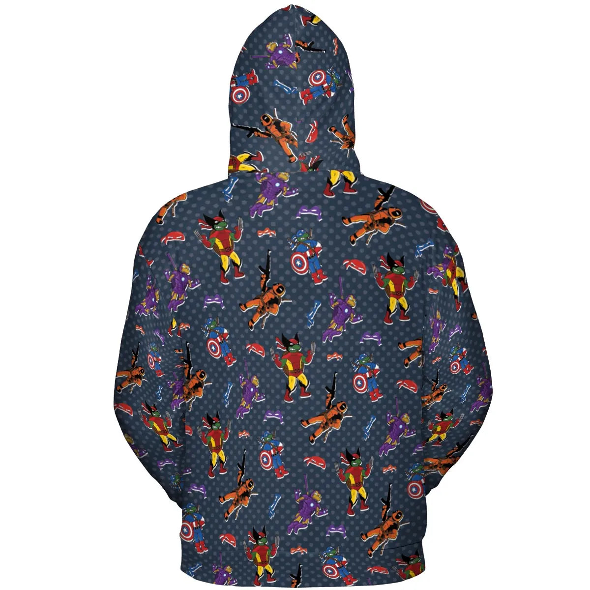 All-over Print Hoodie - WQXYUHS5