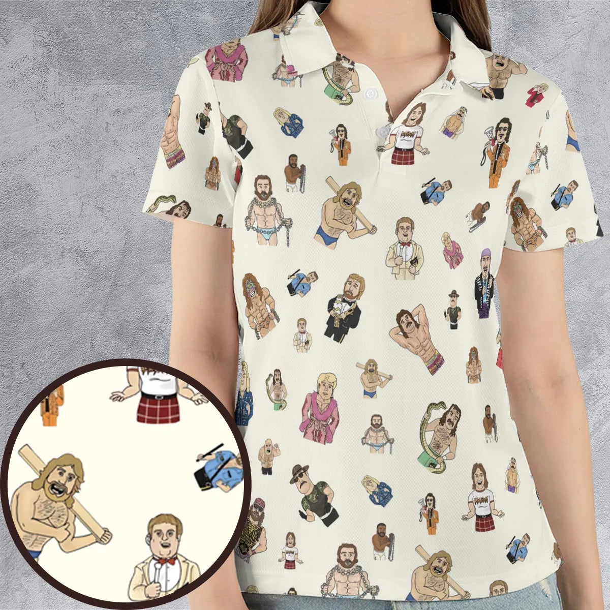 AOP Men/Women Polo Shirt - EEYBZ219