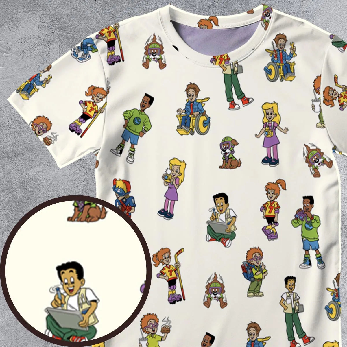 All-Over Print Unisex T-Shirt - GZ9HA65H