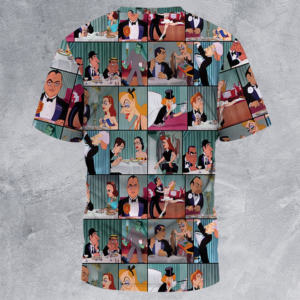 All-Over Print Unisex T-Shirt - 7PV86Y16 -  - 4