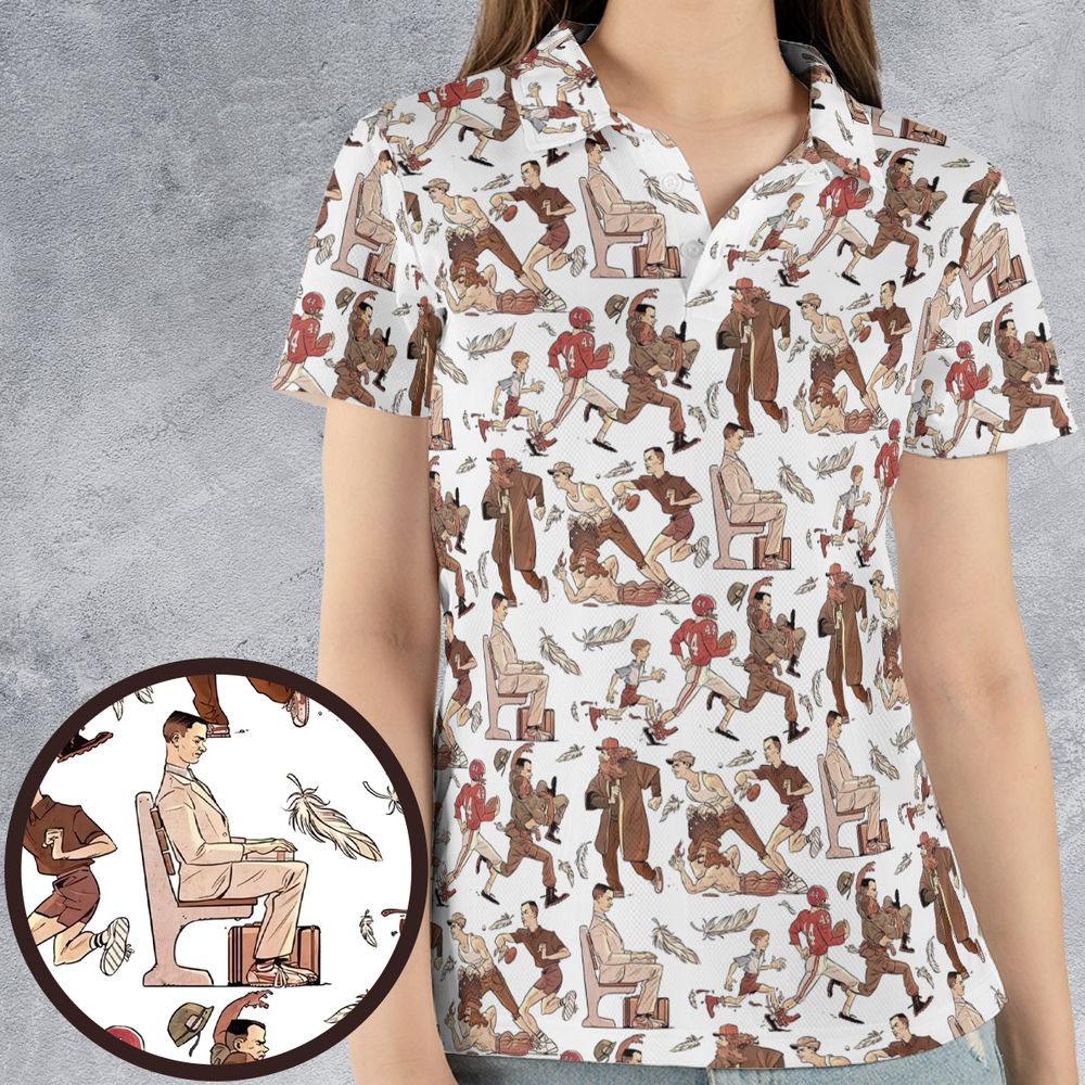 AOP Men/Women Polo Shirt - KPJT1VTP -  - 4