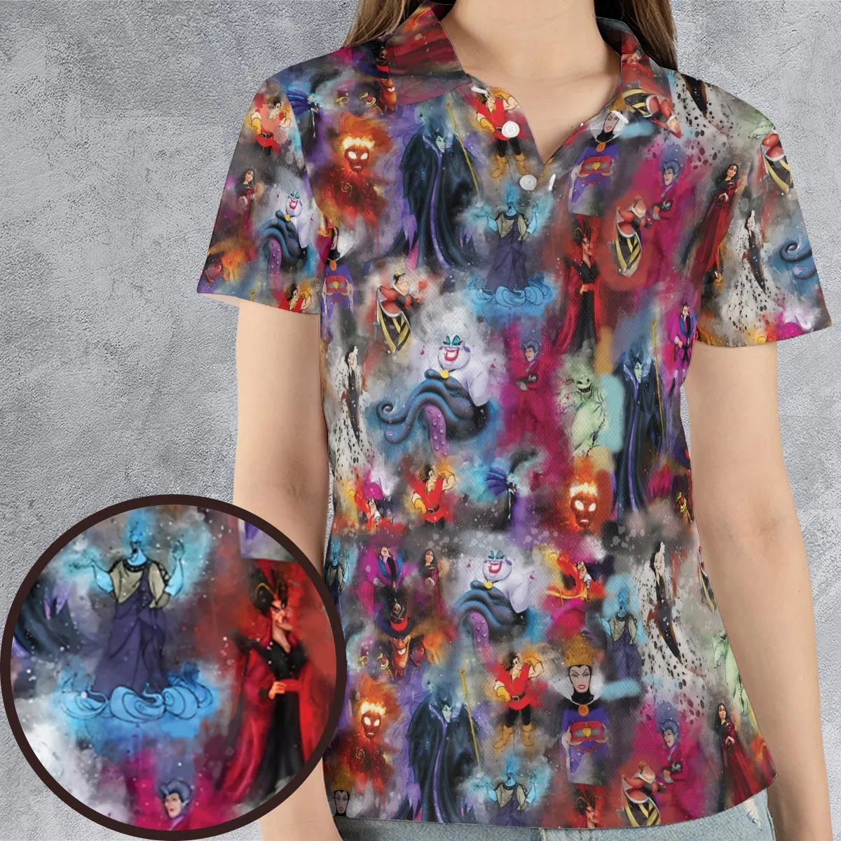 AOP Men/Women Polo Shirt - 5XG64CY6