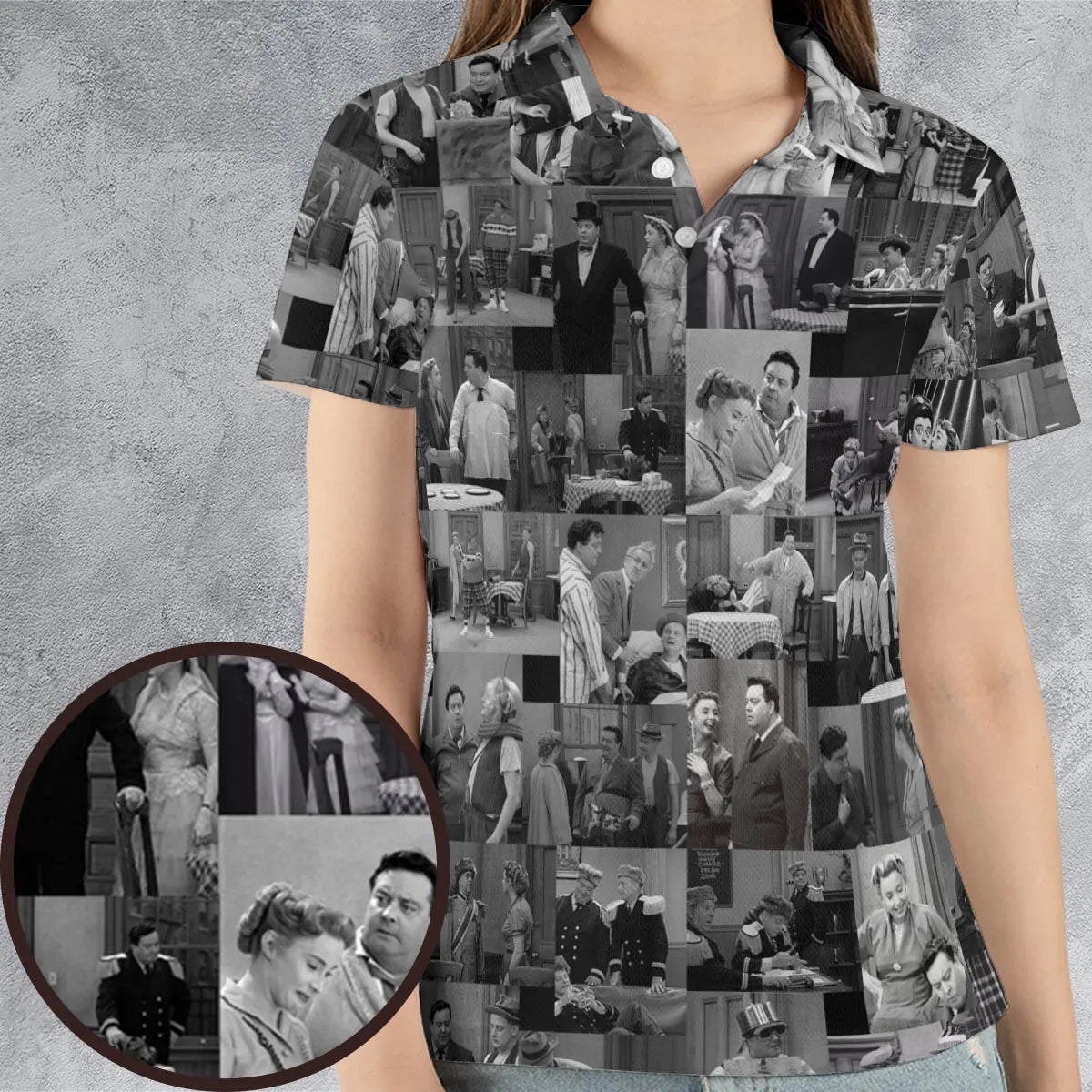 AOP Men/Women Polo Shirt - RF3PSXHM