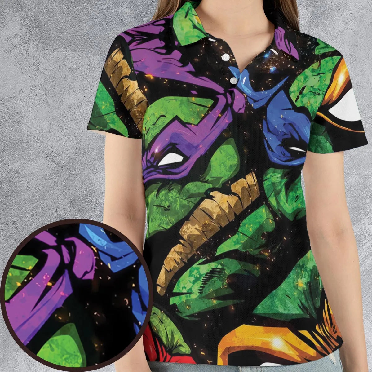 AOP Men/Women Polo Shirt - Q9TP8MCJ