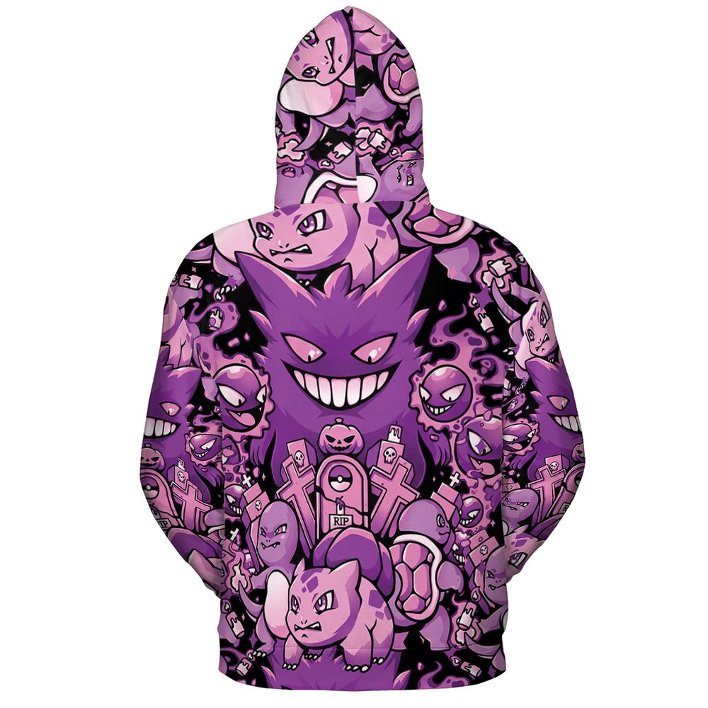 All-over Print Hoodie - 3QWP578K -  - 4