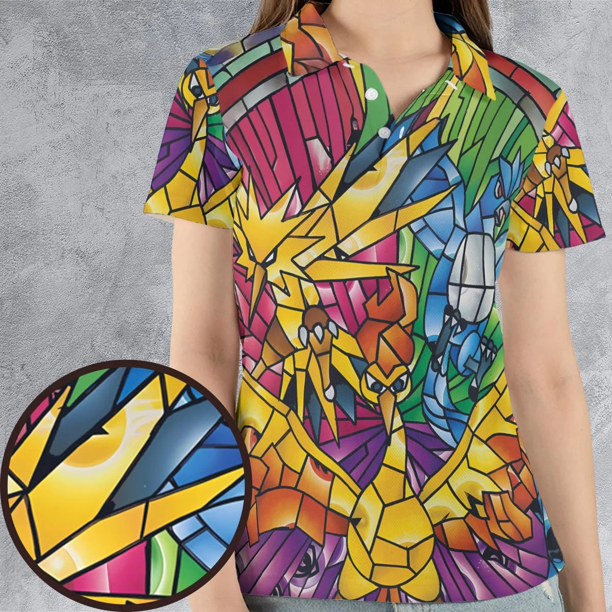 AOP Men/Women Polo Shirt - P8TVGTFZ