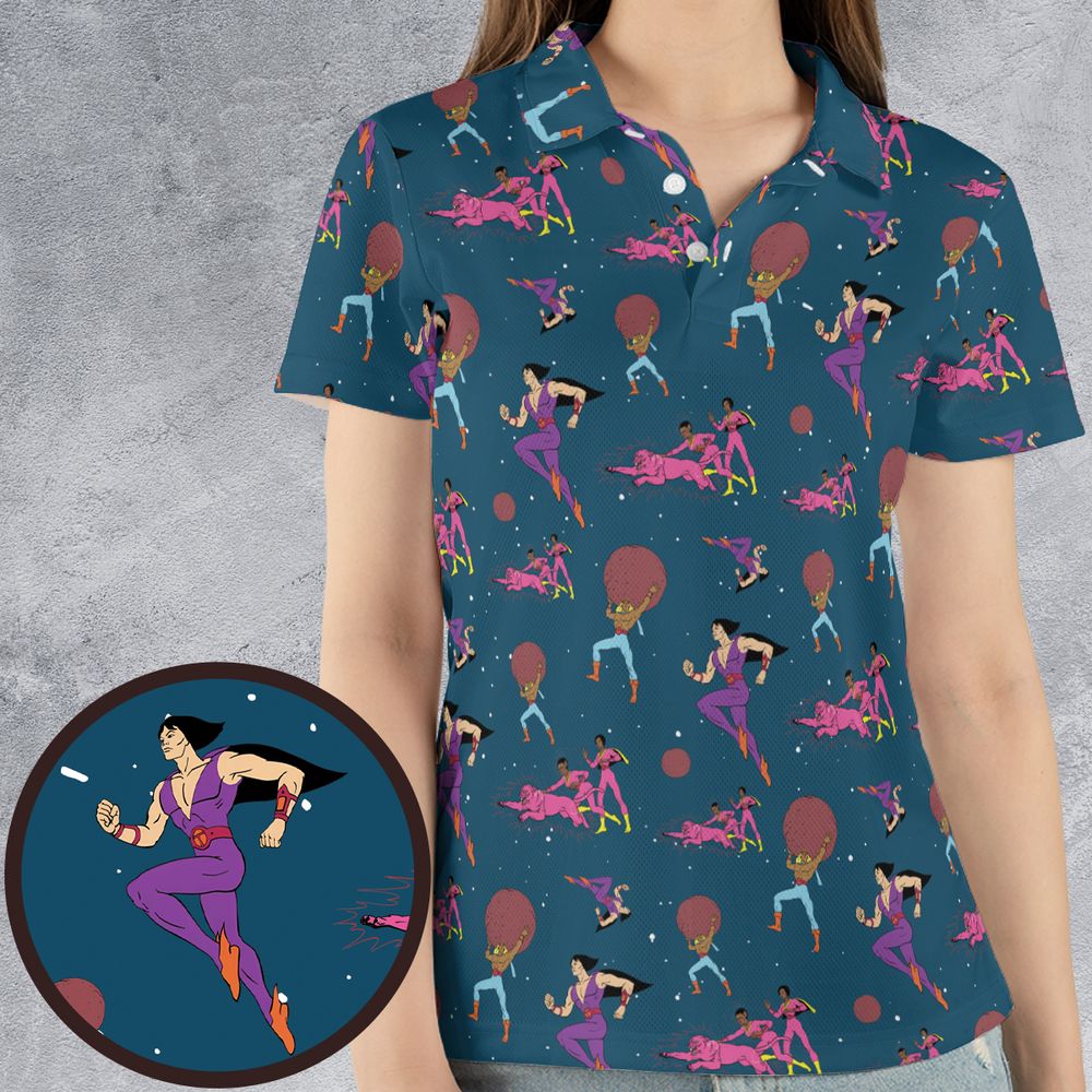 AOP Men/Women Polo Shirt - 5NBDURFS -  - 4