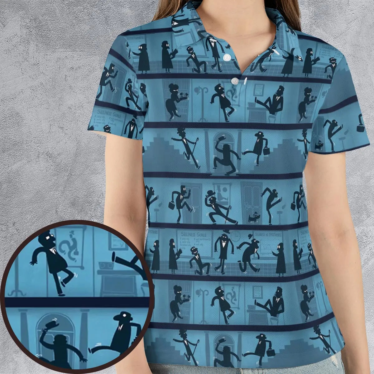 AOP Men/Women Polo Shirt - 44YEA7RE