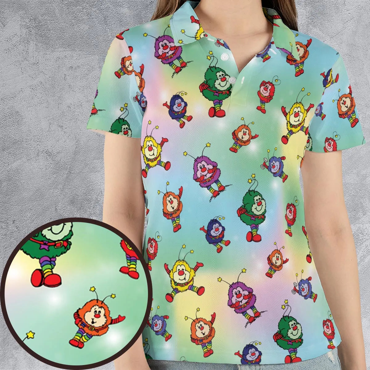 AOP Men/Women Polo Shirt - 8K3FPHXB