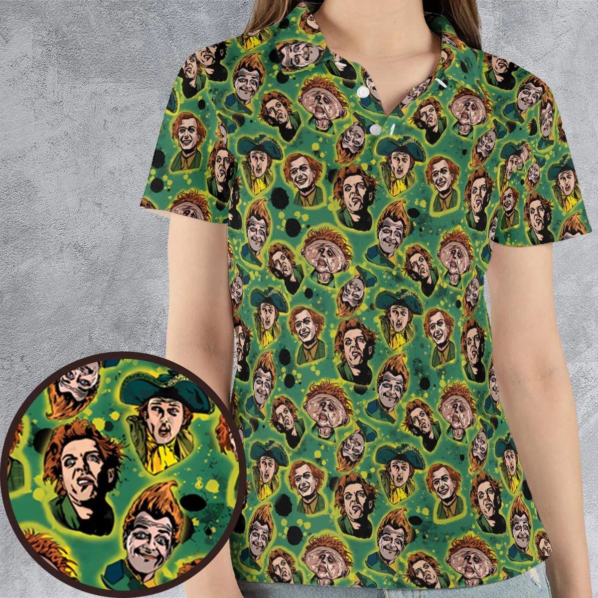 AOP Men/Women Polo Shirt - JC1E5RG6