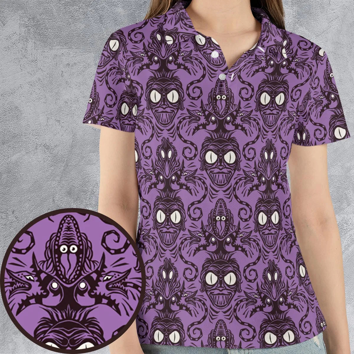 AOP Men/Women Polo Shirt - 5WTE8RHT