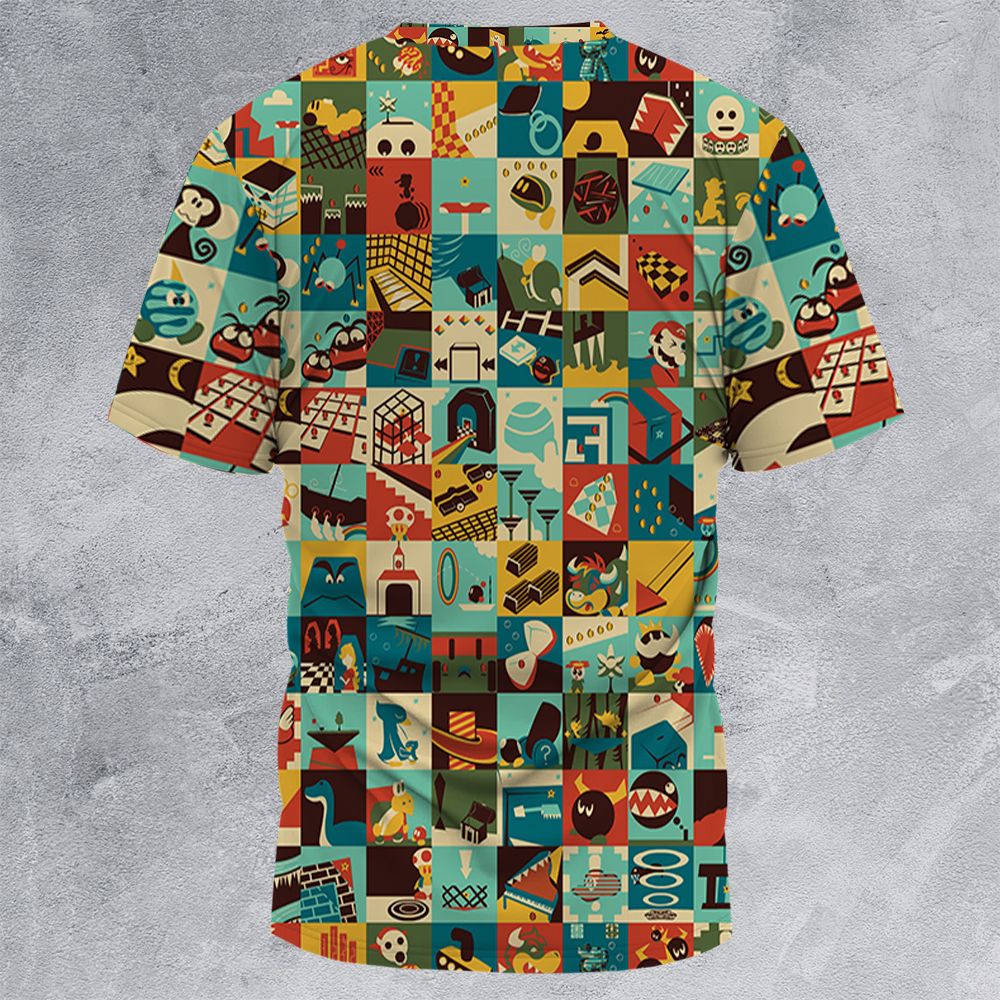 All-Over Print Unisex T-Shirt - 1GT9S71N -  - 4