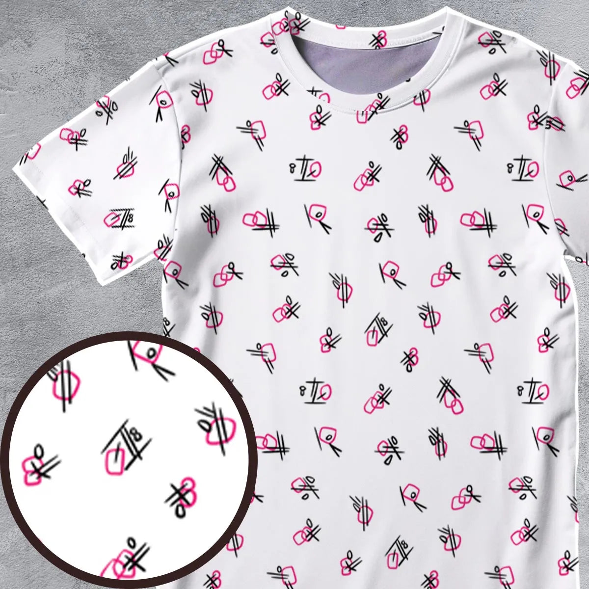 All-Over Print Unisex T-Shirt - 7VC8W51C