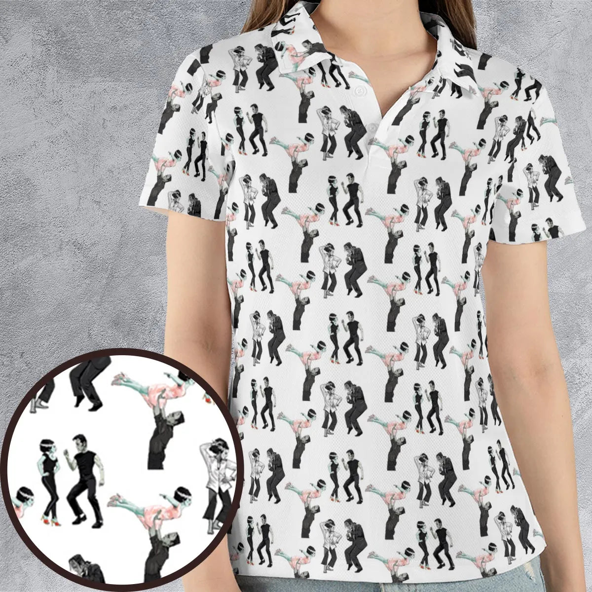 AOP Men/Women Polo Shirt - 5DJMLGYP