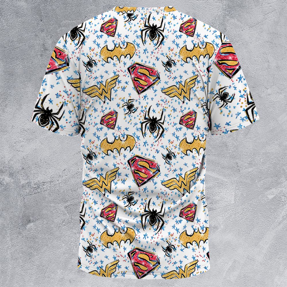 All-Over Print Unisex T-Shirt - GV8V1BRW -  - 4