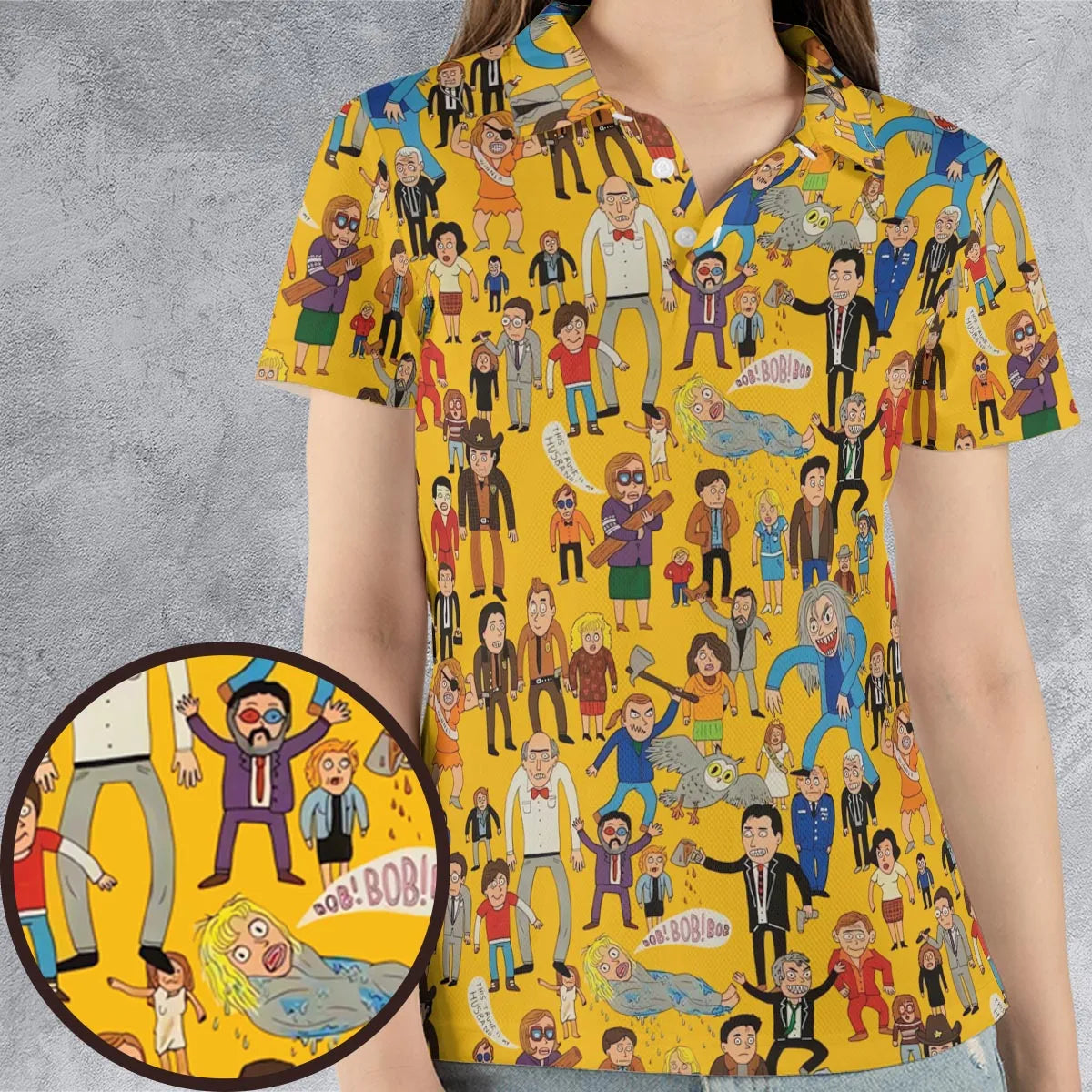 AOP Men/Women Polo Shirt - 39TLNYHP