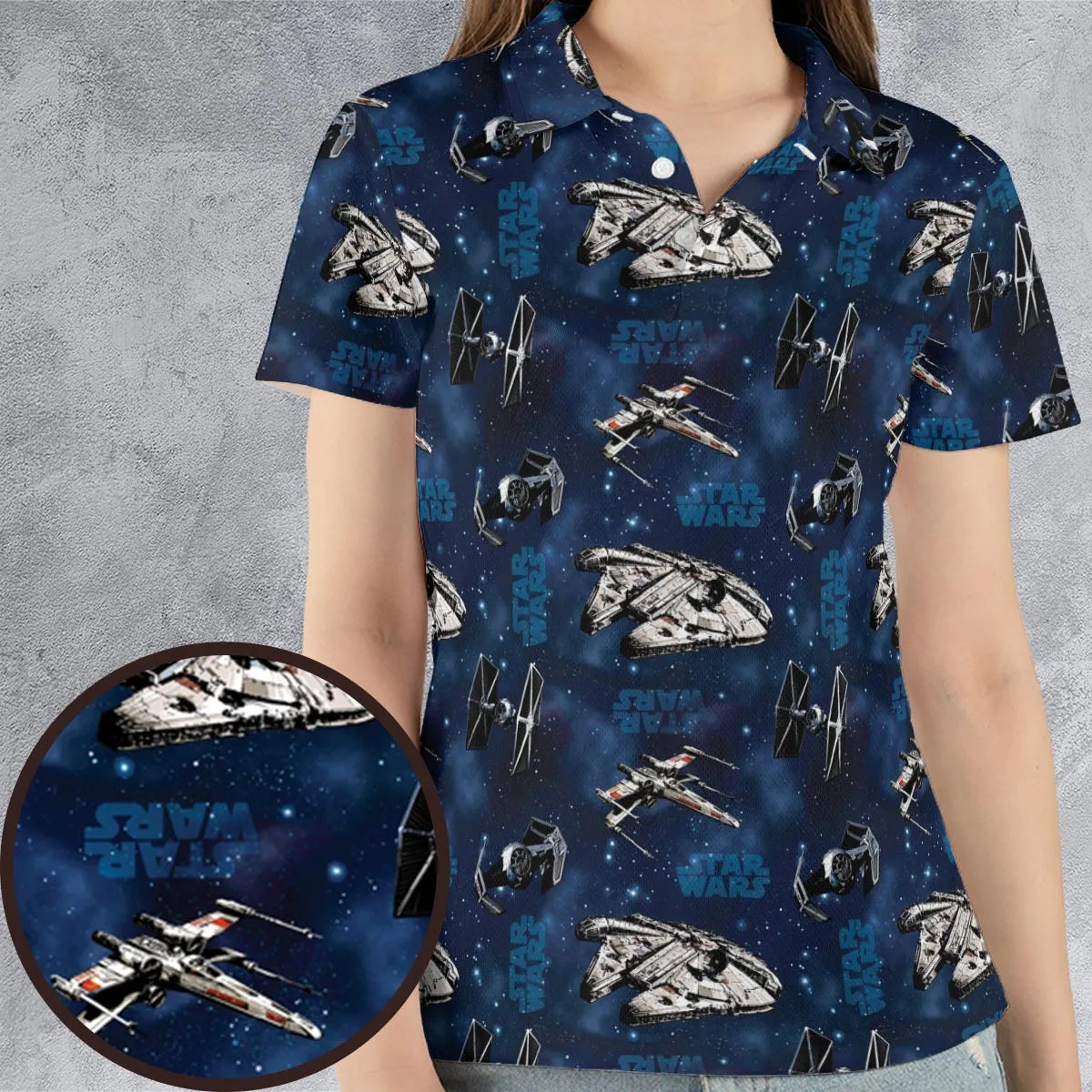 AOP Men/Women Polo Shirt - 83H1TLSJ
