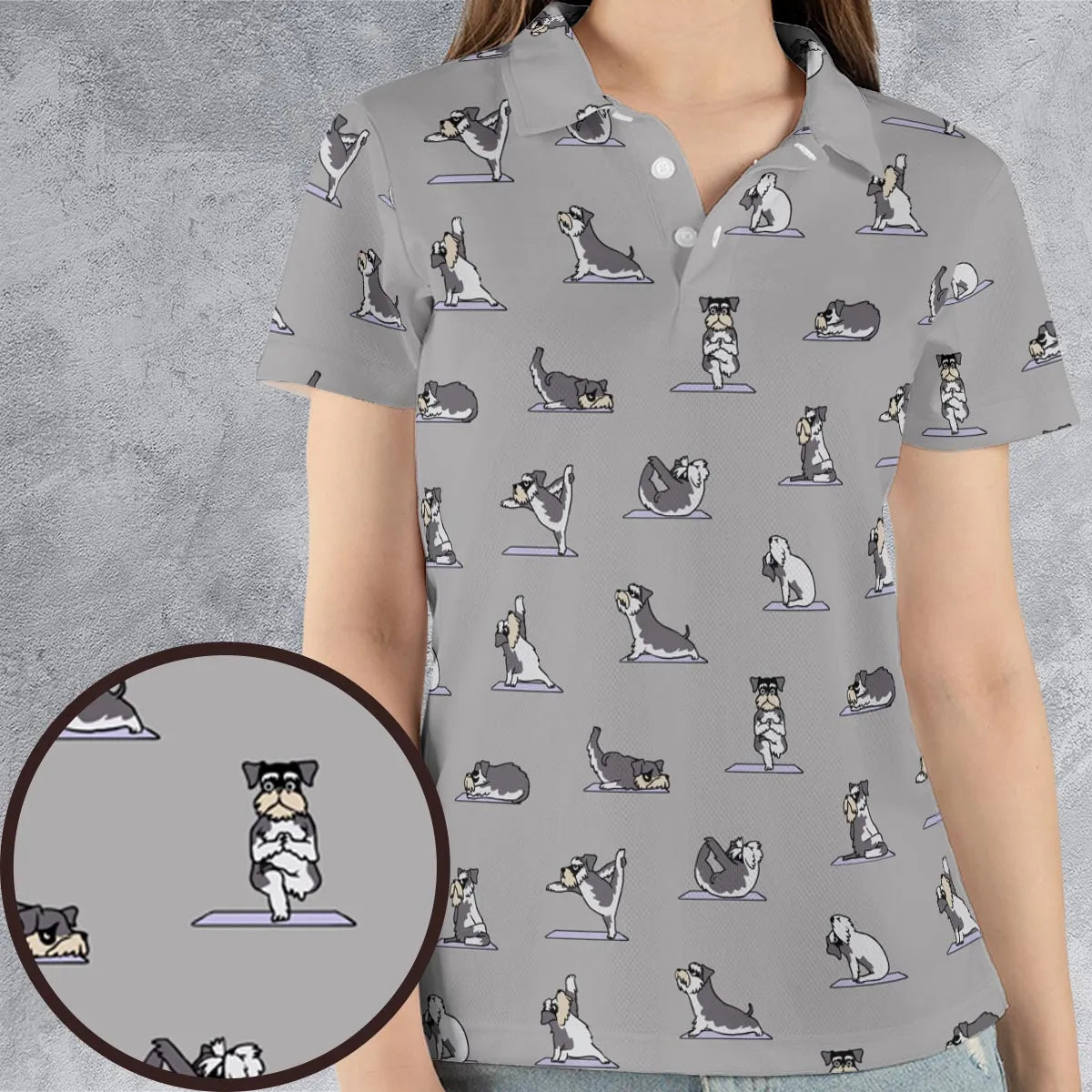 AOP Men/Women Polo Shirt - 5TTJQZC8