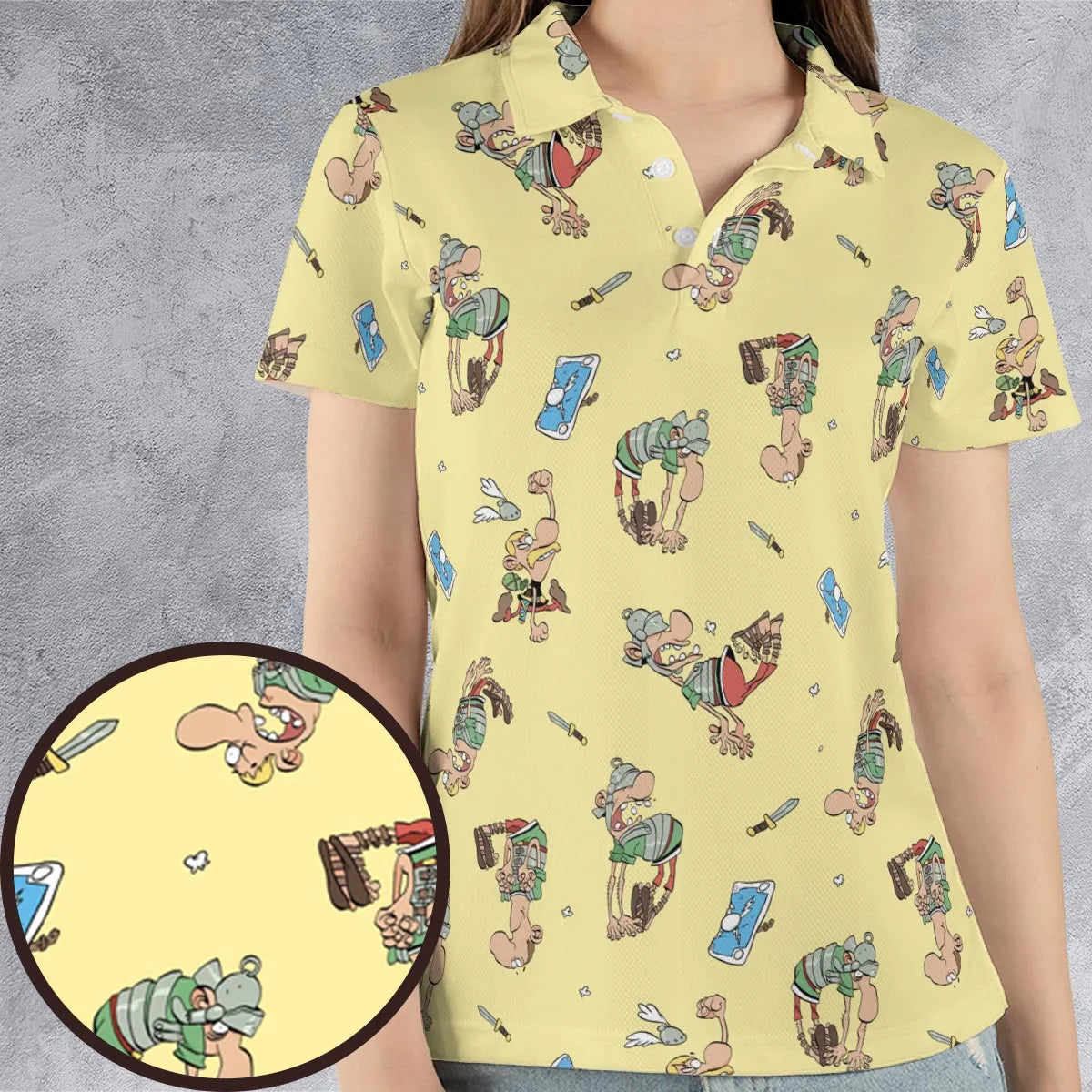 AOP Men/Women Polo Shirt - 8KUMDP7C