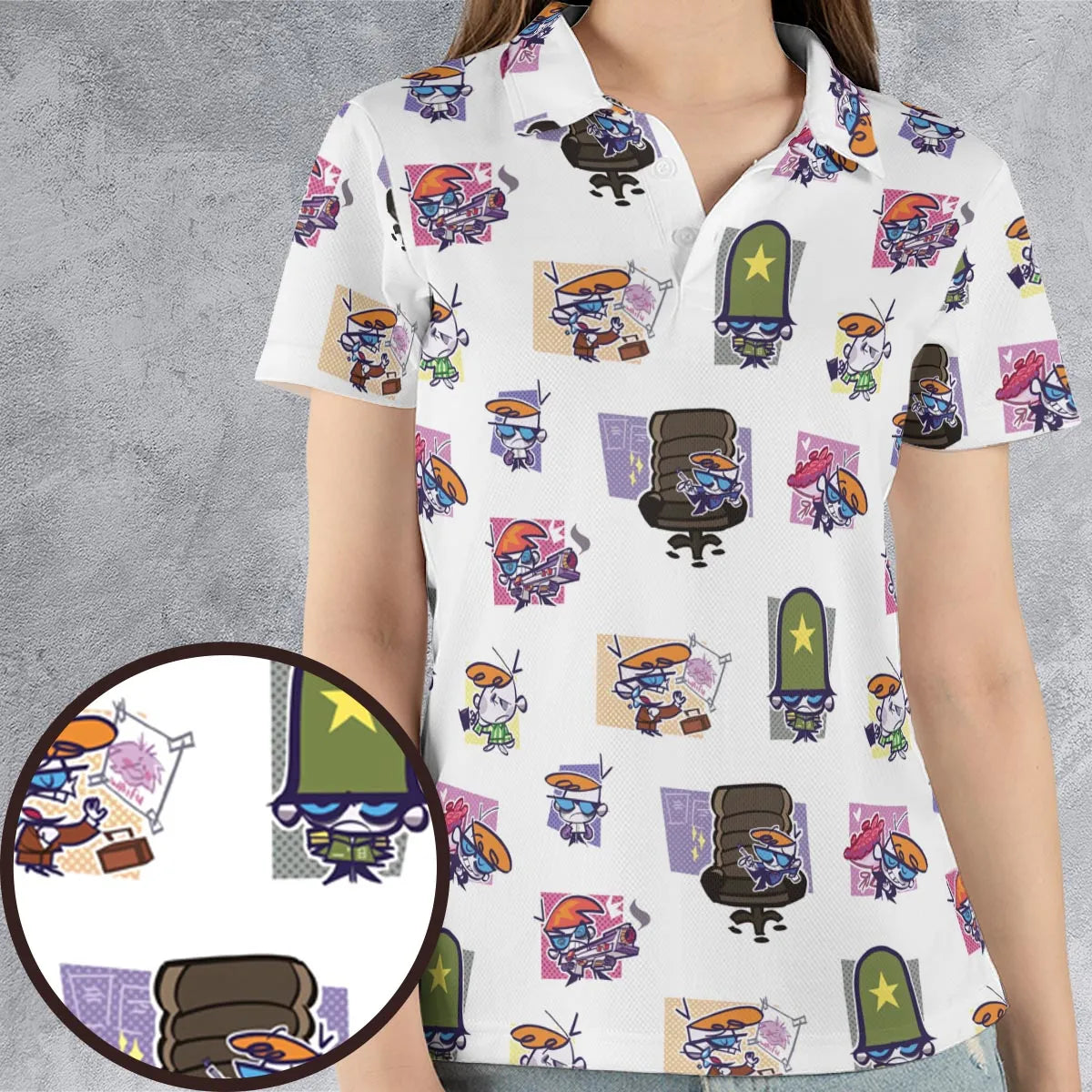 AOP Men/Women Polo Shirt - LATX2GLJ