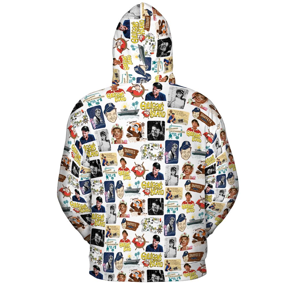 All-over Print Hoodie - 7NWW65X5 -  - 4