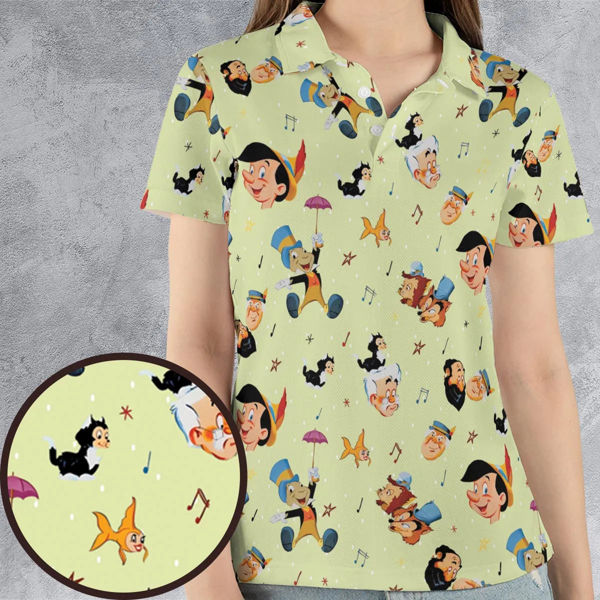 AOP Men/Women Polo Shirt - X7KX48ZB