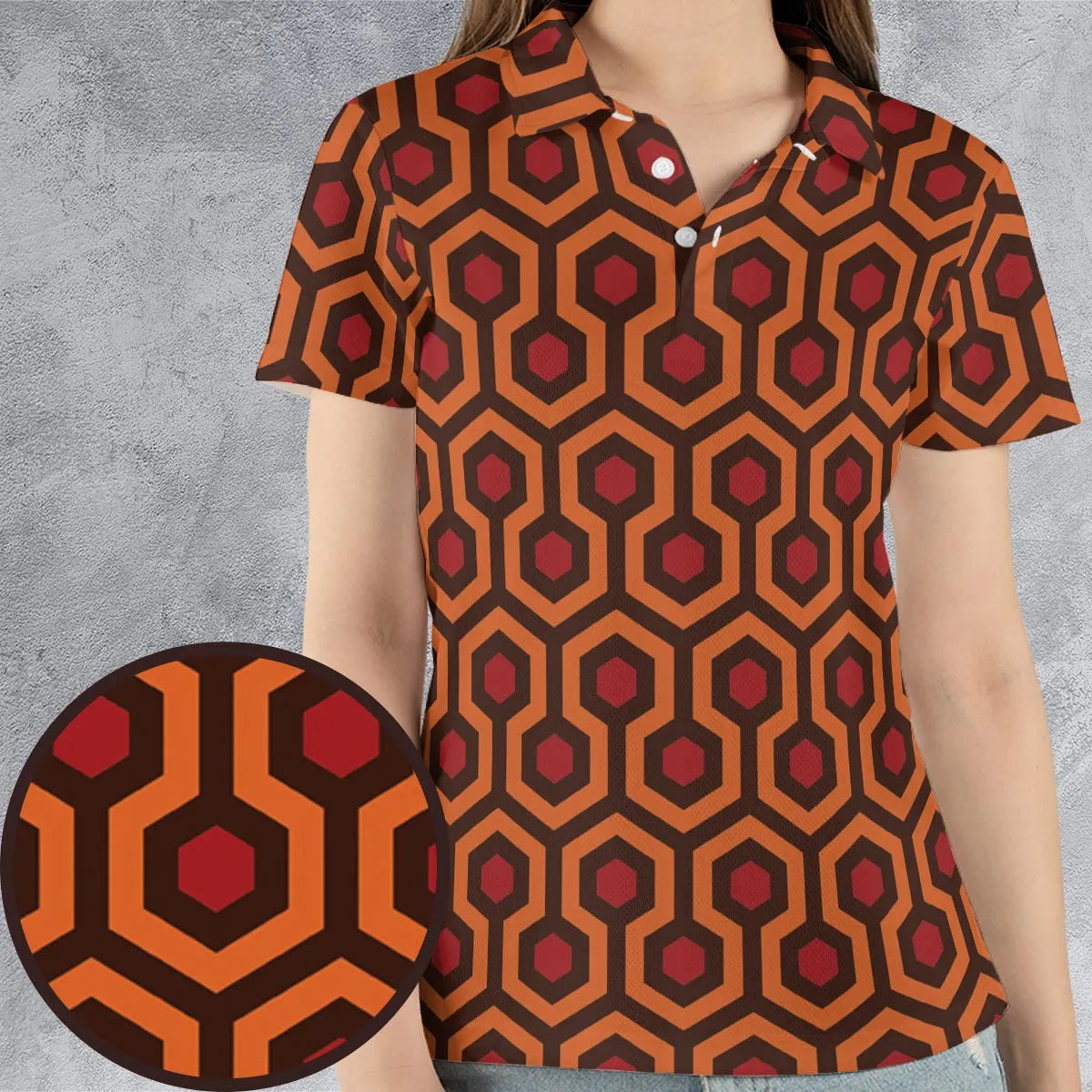 AOP Men/Women Polo Shirt - JZT5SXJ6