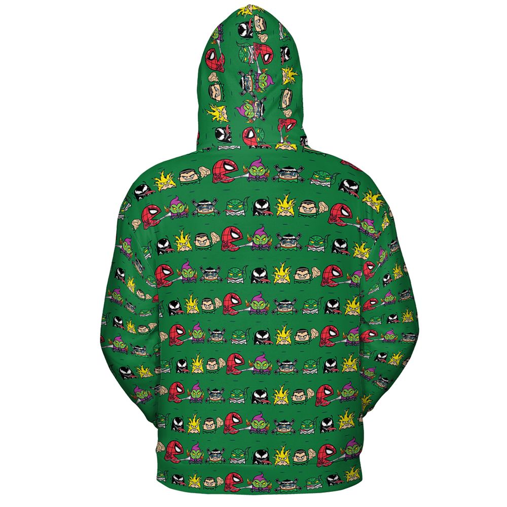 All-over Print Hoodie - L3REX4BT -  - 4
