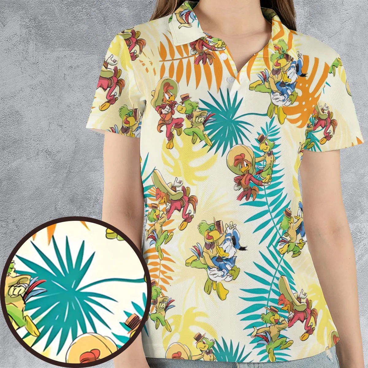 AOP Men/Women Polo Shirt - RTTQ6ML1