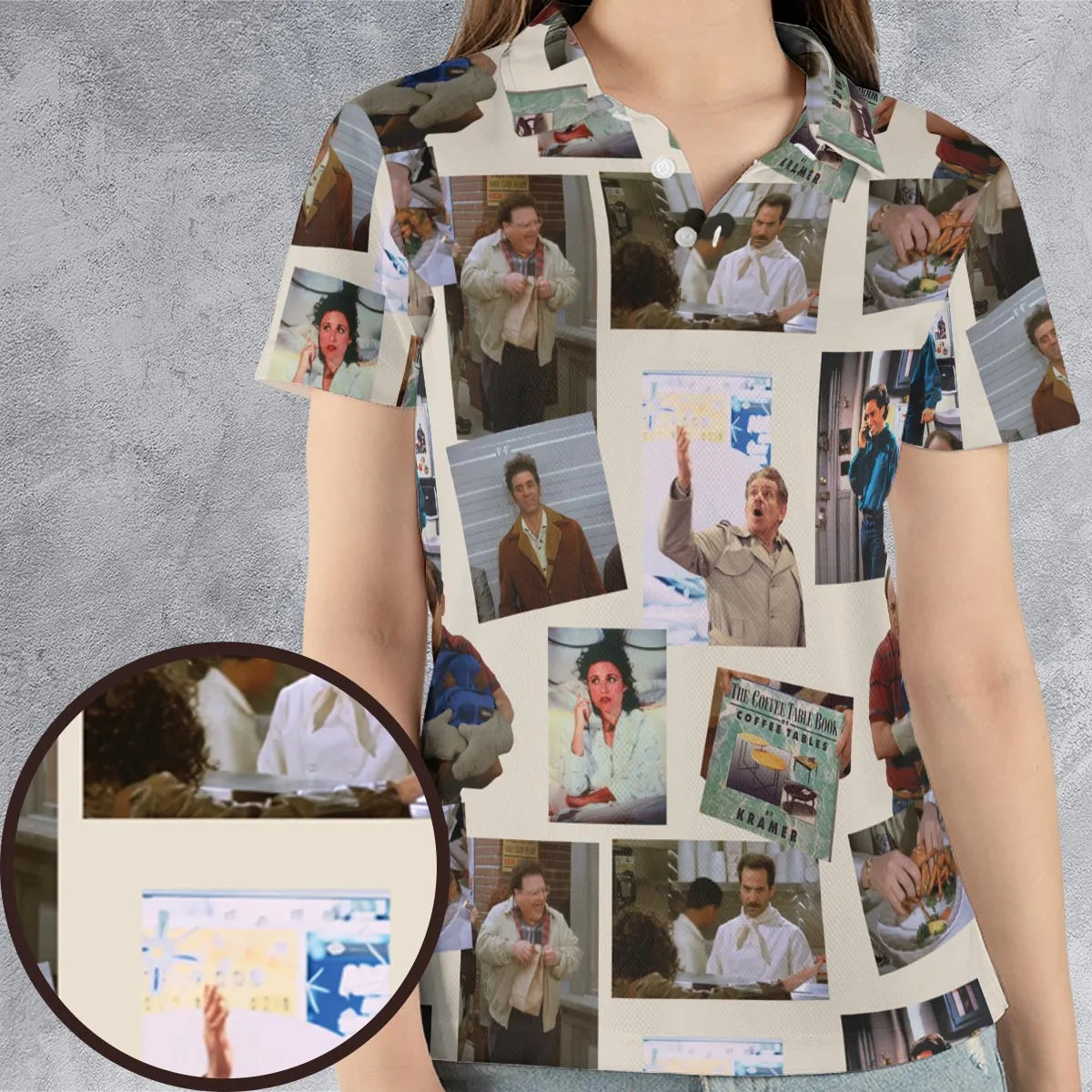 AOP Men/Women Polo Shirt - L3USQNTR