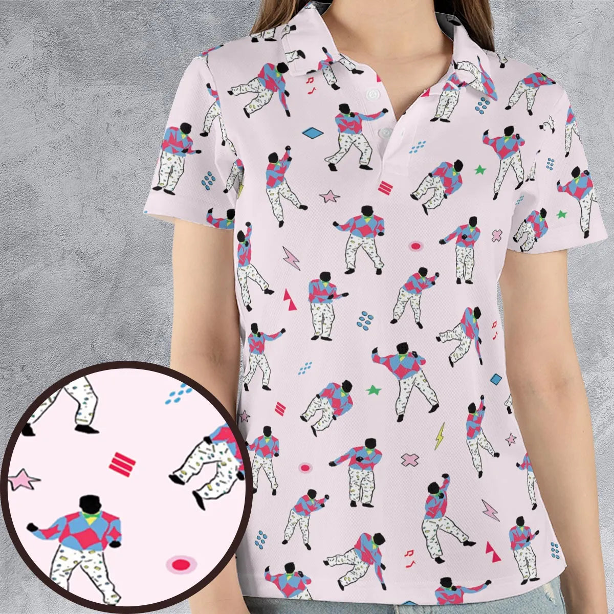 AOP Men/Women Polo Shirt - KM44AVPB