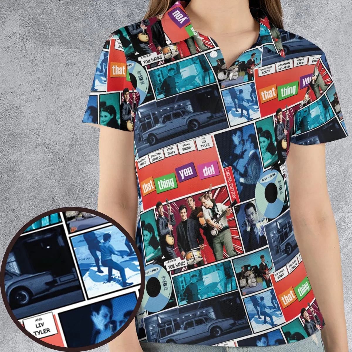 AOP Men/Women Polo Shirt - WQ668G3Q