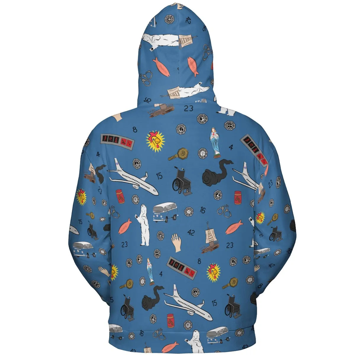 All-over Print Hoodie - B9RKC5NN