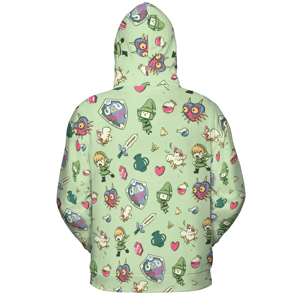 All-over Print Hoodie - R68JYPED