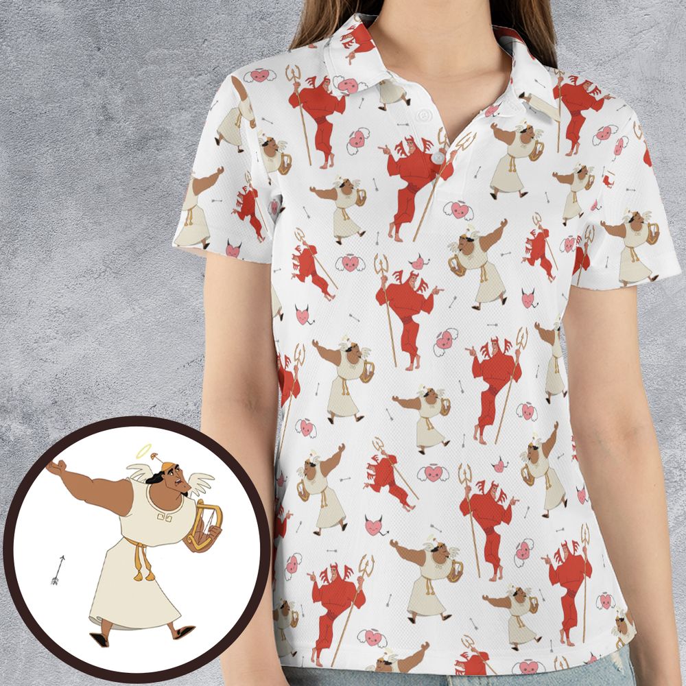 AOP Men/Women Polo Shirt - 7MHW7YN1 -  - 4