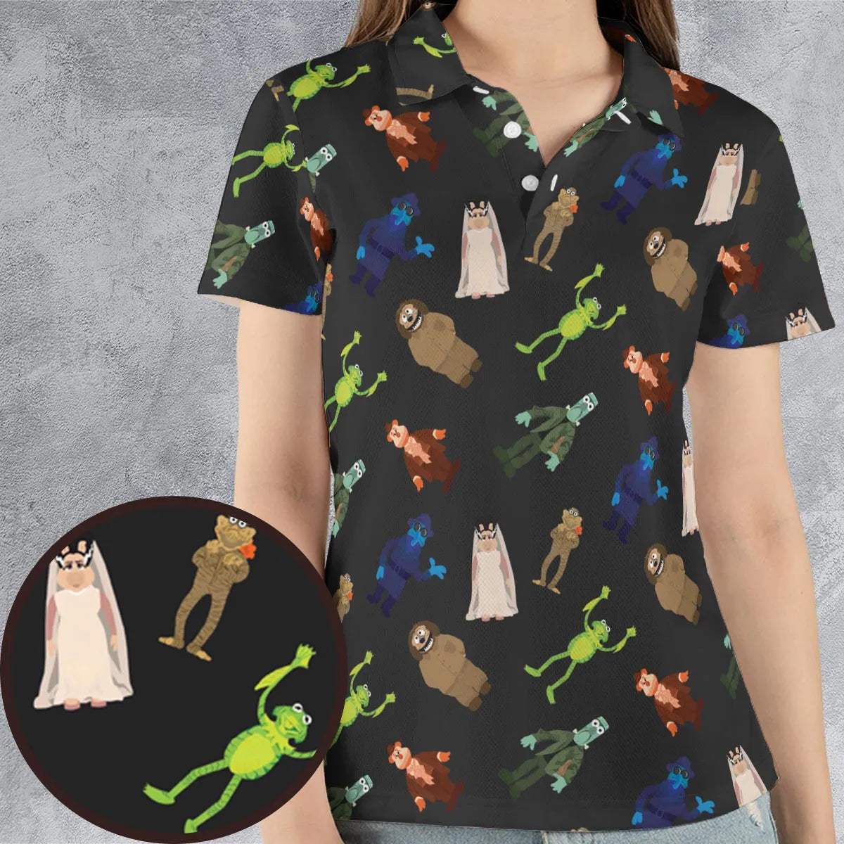 AOP Men/Women Polo Shirt - T57DKK6H