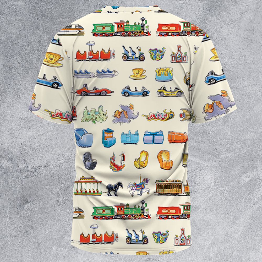 All-Over Print Unisex T-Shirt - ZTLZBTEX -  - 4