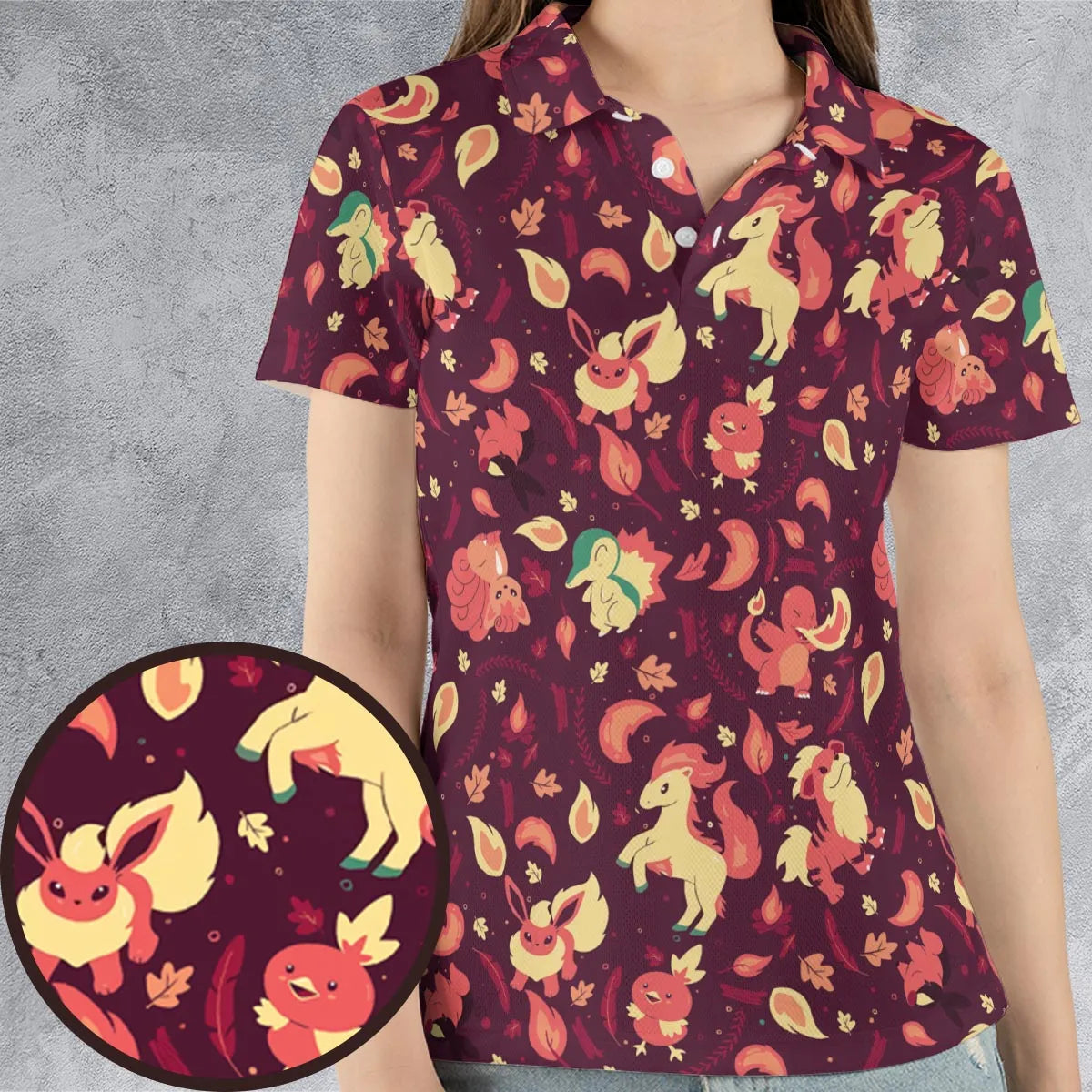 AOP Men/Women Polo Shirt - CK2JMP4P