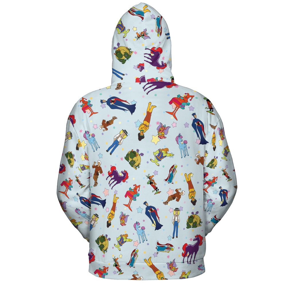 All-over Print Hoodie - XBVZLU9Y -  - 4