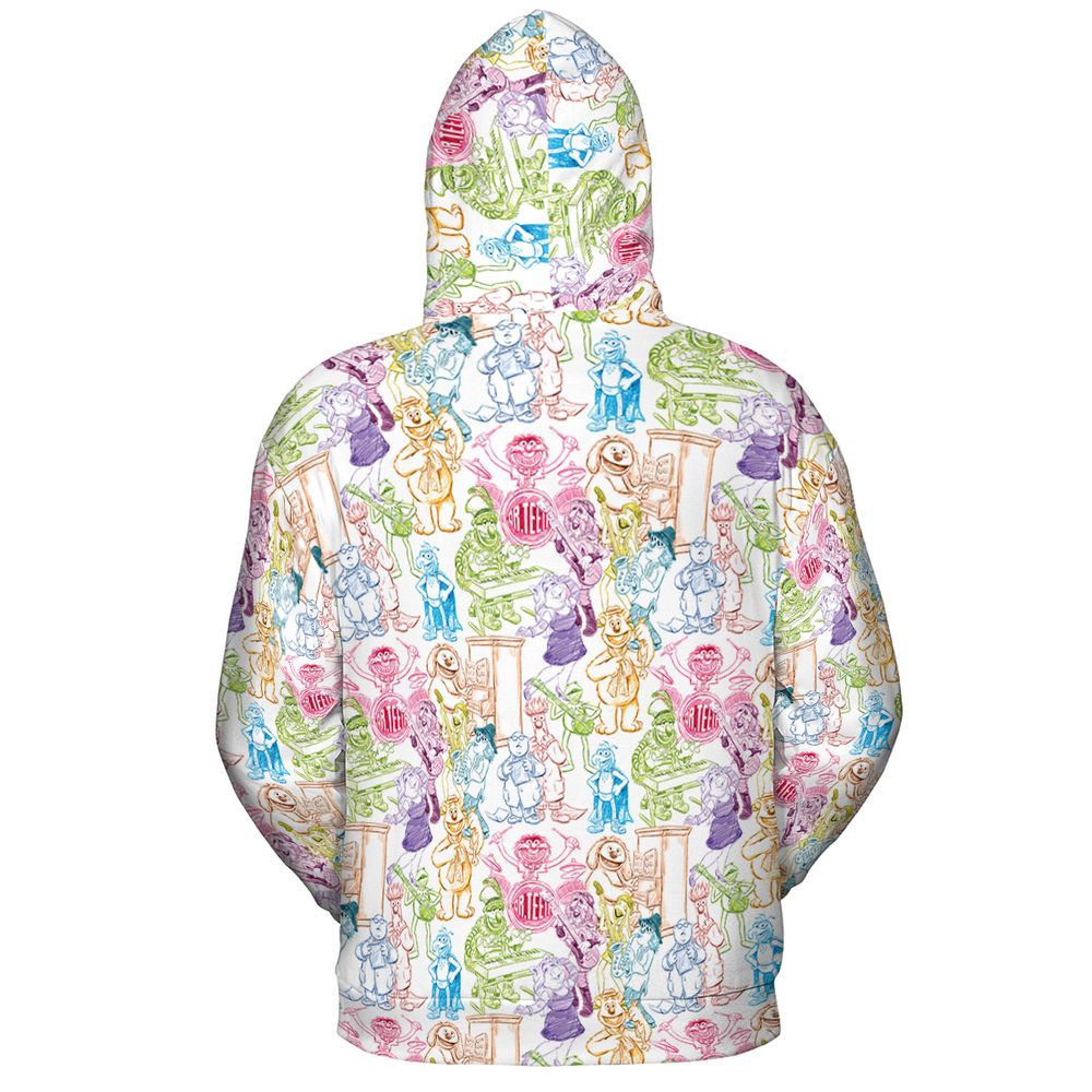 All-over Print Hoodie - 9TE8F98J -  - 4
