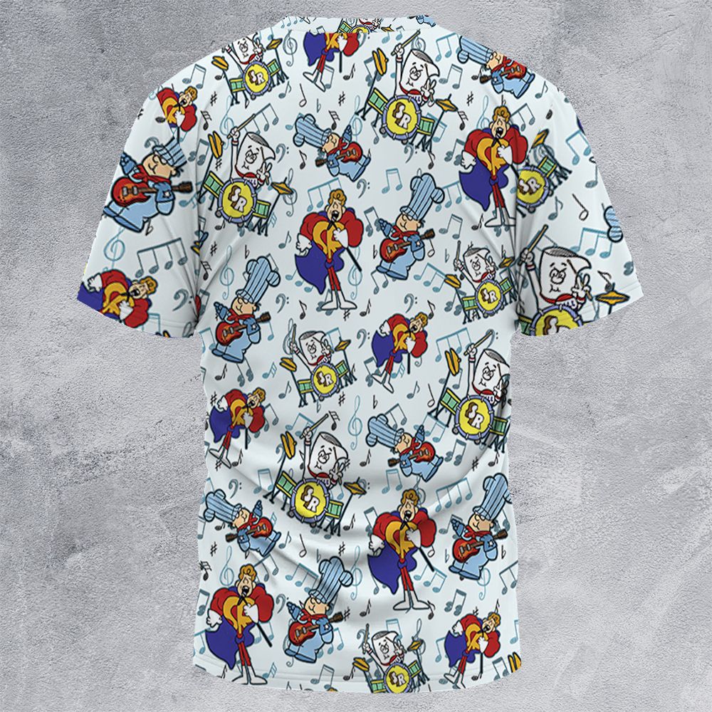 All-Over Print Unisex T-Shirt - 8T3Z1QPH -  - 4