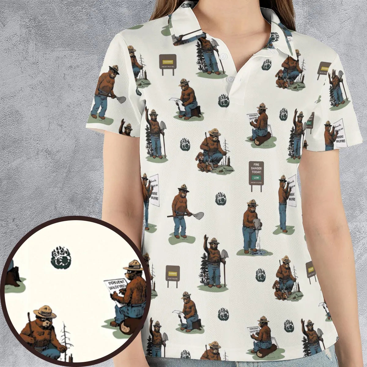 AOP Men/Women Polo Shirt - ZNRUGRJY