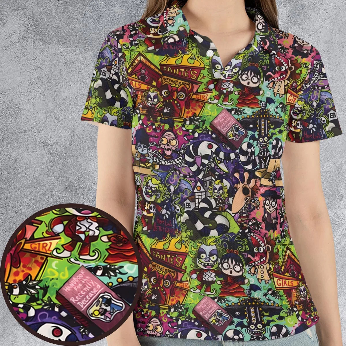 AOP Men/Women Polo Shirt - LCWTTW2T
