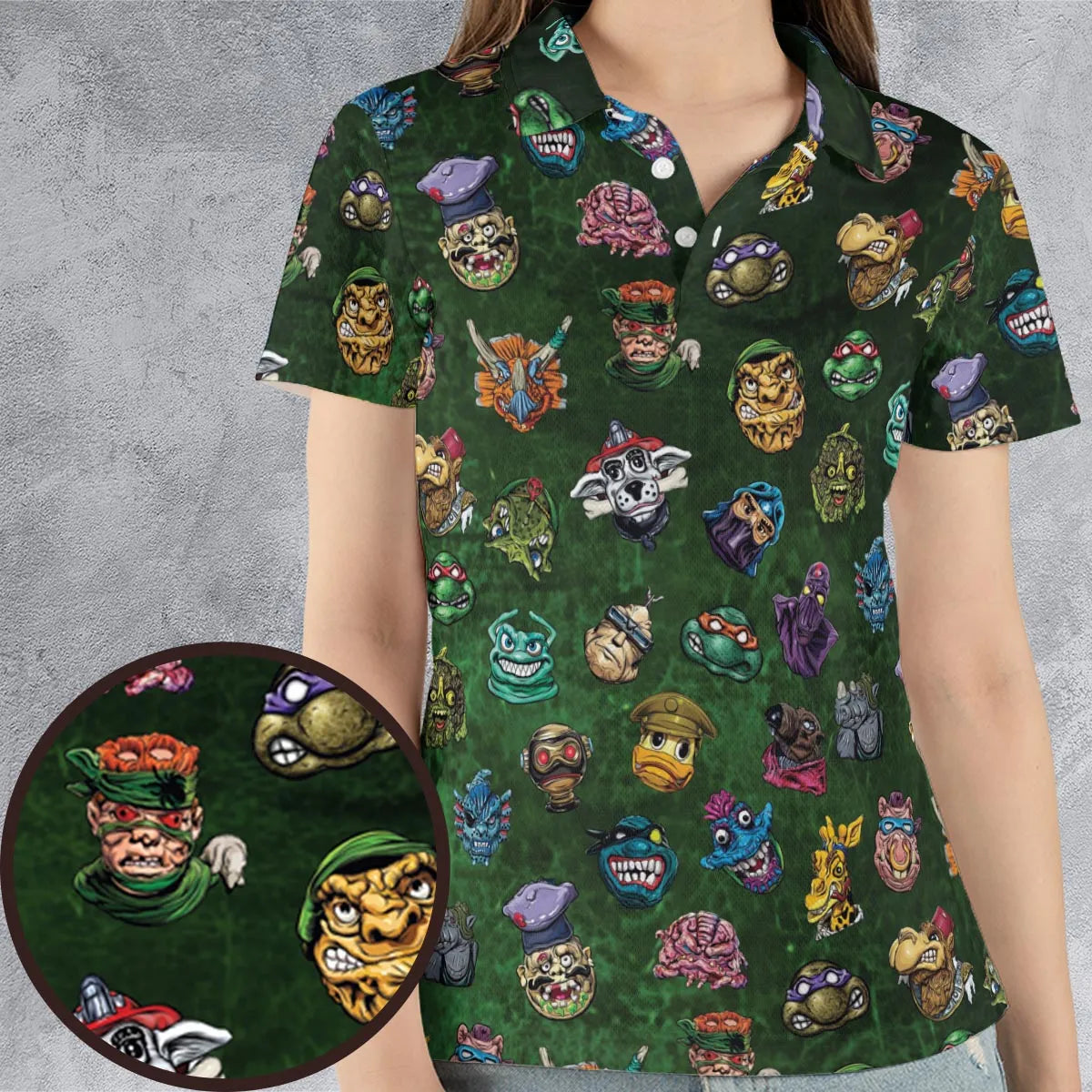 AOP Men/Women Polo Shirt - PW513MVH