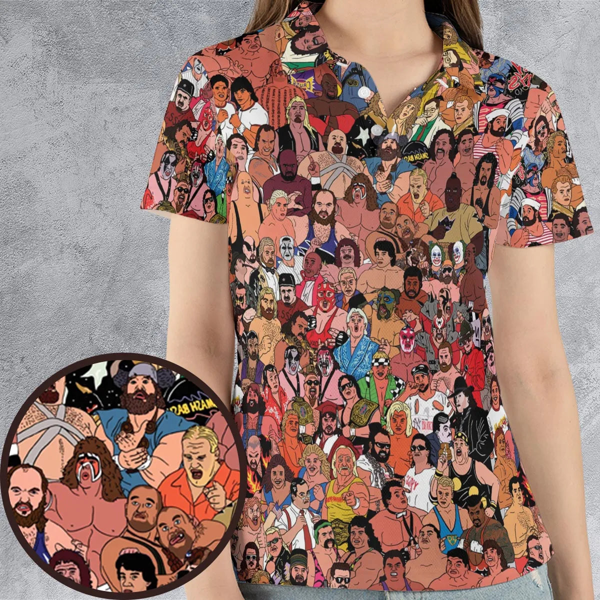 AOP Men/Women Polo Shirt - QDHDJ6V6